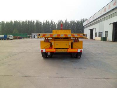 Huayue Xing brand automobiles FNZ9400ZZXP Flat dump semi-trailer