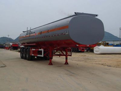 Zhongshang Automobile ZZS9405GHY Chemical liquid transportation semi-trailer