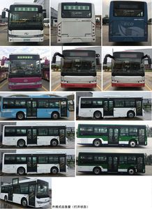 Jinlong  XMQ6810AGBEVL4 Pure electric city buses