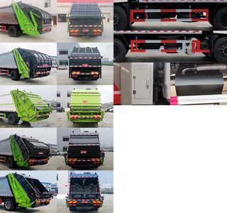 Qi Dongfang  CLD5180ZYSDFH6 Compressed garbage truck