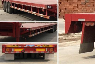 Enxin Business Brand Automobile HEX9402TDP Low flatbed semi-trailer