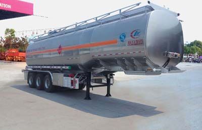 Cheng Liwei  CLW9402GYYL Aluminum alloy oil transport semi-trailer