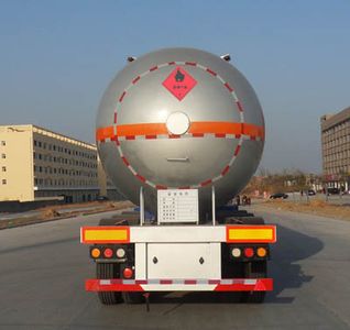 Chusheng  CSC9407GYQ Semi trailer for liquefied gas transportation