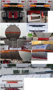 Changhua  HCH9400GFWJS Tank transport semi-trailer for corrosive substances