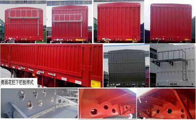 Guangke brand automobiles YGK9403CCY Gantry transport semi-trailer