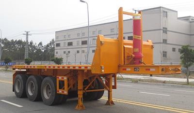 Changchunyu Chuangbai Automobile FCC9401ZZXP Flat dump semi-trailer