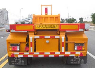 Changchunyu Chuangbai Automobile FCC9401ZZXP Flat dump semi-trailer