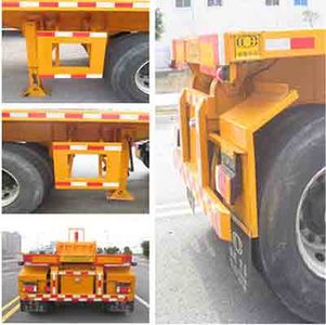 Changchunyu Chuangbai Automobile FCC9401ZZXP Flat dump semi-trailer