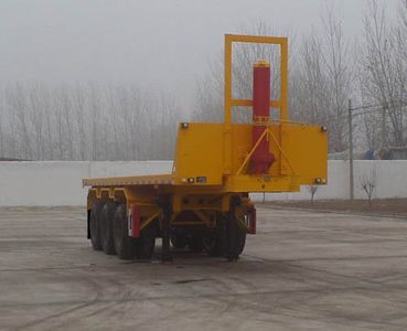 Kunbo  LKB9400ZZXP Flat dump semi-trailer