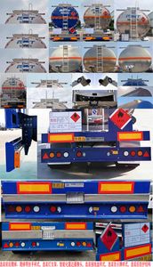 Ruijiang  WL9404GRYW Aluminum alloy flammable liquid tank transport semi-trailer