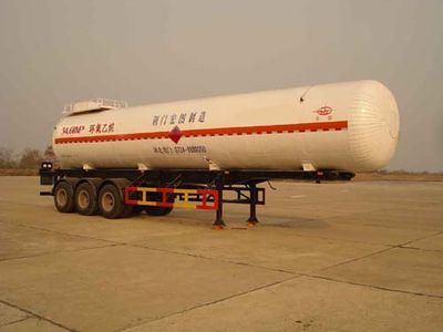 Hongtu  HT9403GHY Chemical liquid transportation semi-trailer