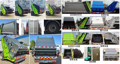 Cheng Liwei  CLW5160ZYSDP Compressed garbage truck