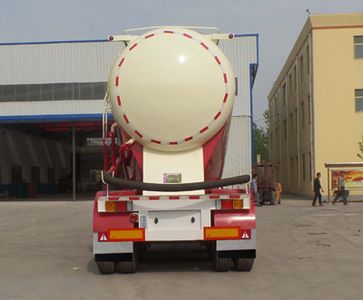 Liangyun brand automobile SLY9380GFL Medium density powder material transportation semi-trailer