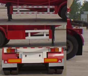 Liangyun brand automobile SLY9380GFL Medium density powder material transportation semi-trailer