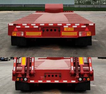 Huanlu  LYT9400TDPA Low flatbed semi-trailer