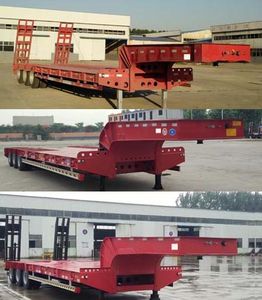 Huanlu  LYT9400TDPA Low flatbed semi-trailer