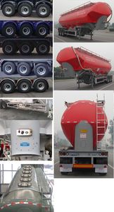 Tonghua  THT9404GFLB Low density powder material transportation semi-trailer