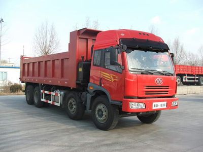 Jiefang Automobile CA3313P7K1T4AE Flat head diesel dump truck