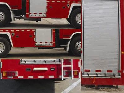 Longhua  BBS5190GXFSG80O Water tank fire truck