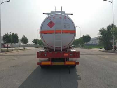 Lisheng  HLS9407GRY Flammable liquid tank transport semi-trailer