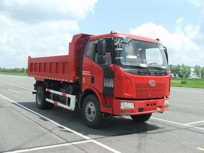 Jiefang Automobile CA3160P62K2E Flat head diesel dump truck