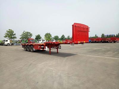 Juntong  JF9400PE Flat semi-trailer