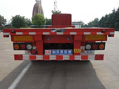 Juntong  JF9400PE Flat semi-trailer