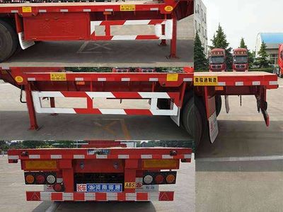 Juntong  JF9400PE Flat semi-trailer