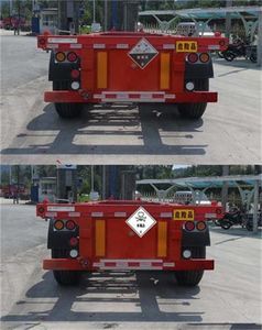 Huanghai  DD9401TWY Transport semi-trailer of dangerous goods tank frame