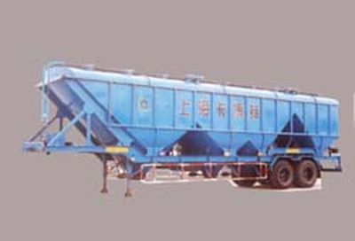 Tonghua  THT9340G Carbon black transport semi-trailer