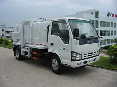 Fulongma  FLM5071ZZZ Hydraulic Lifter Garbage truck 