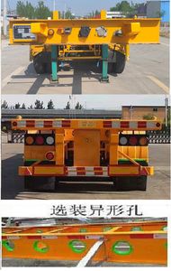 Jiyue  TZZ9402TJZ Container transport semi-trailer