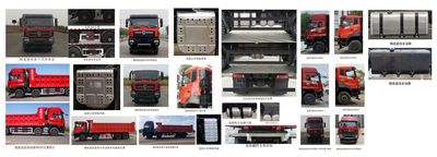 Dongfeng  DFH5310ZLJAX17 garbage dump truck 