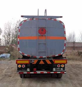 Hongtu  HT9401GRY2 Flammable liquid tank transport semi-trailer