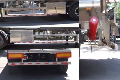 Sanxing  BSX9402GYY Aluminum alloy oil transport semi-trailer