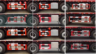 Rongjunda  HHX5310TSGSX6 Fracturing sand tank truck