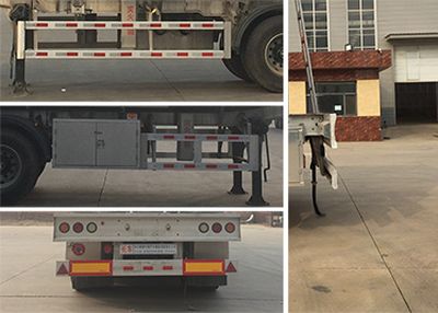 Chuanteng  HBS9400GYSL Aluminum alloy liquid food transportation semi-trailer