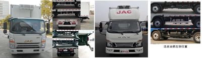 Jianghuai brand automobiles HFC5043XLCP91K12C2V Refrigerated truck