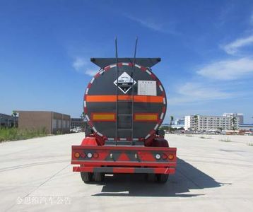 Chusheng  CSC9407GFW Tank transport semi-trailer for corrosive substances