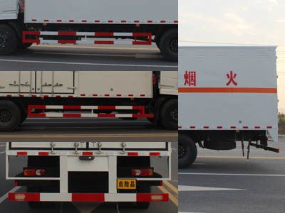 Dali  DLQ5181XRQEQ Flammable gas box transport vehicle