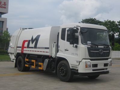 Fulongma  FLM5181ZYSDF6KQW Compressed garbage truck