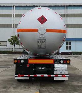 Hongtu  HT9408GYQ6F Semi trailer for liquefied gas transportation