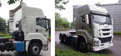 Isuzu  QL4251W6NDZ Semi trailer tractor for dangerous goods transportation