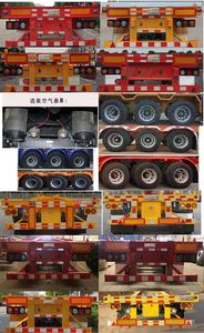 Liangsheng  SHS9400TJZ Container transport semi-trailer