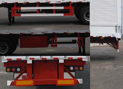 Tongqiang  LJL9350XYK Wing opening box semi-trailer