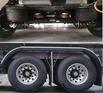 Dongfeng  DFZ9351GYY Aluminum alloy oil transport semi-trailer