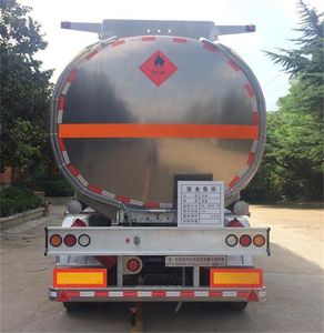 Dongfeng  DFZ9351GYY Aluminum alloy oil transport semi-trailer