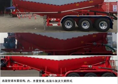 Dongrun  WSH9405GXH Lower ash semi-trailer