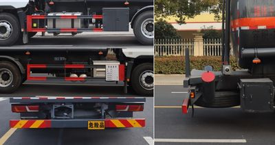 Zhongqi Liwei brand automobiles HLW5260GZWS6 Miscellaneous dangerous goods tank transport vehicle