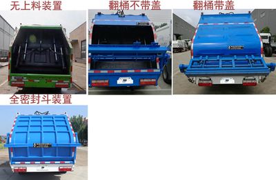 Runzhixing  SCS5073ZYSHFC Compressed garbage truck